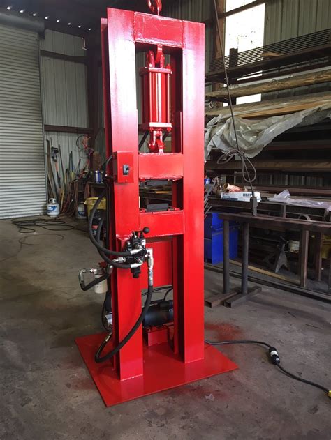 hydraulic press for forging knives